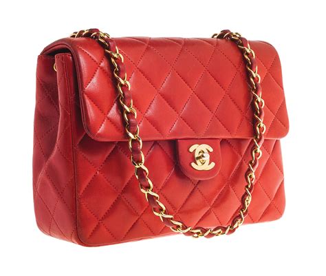 chanel red bag|vintage chanel bag red.